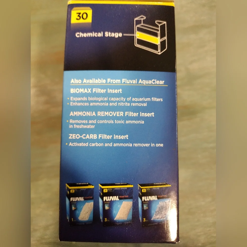 Fluval Aquaclear 3 pack of carbon filters for aquarium filter